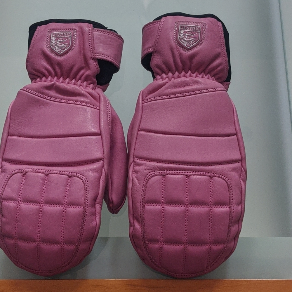 Hestra Women's Leather Fall Line Mitt Size 8